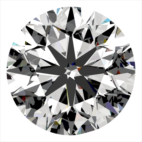 0.3 carat F-VVS1 Very Good cut Natūralus Round Deimantas (1)