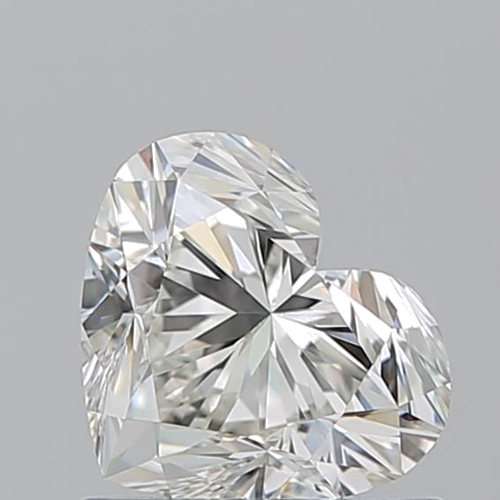 1.02 carat J-VVS2 Natūralus Heart Deimantas (1)