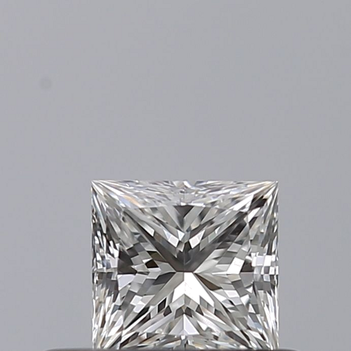 0.33 carat E-VVS2 Natūralus Princess Deimantas (1)