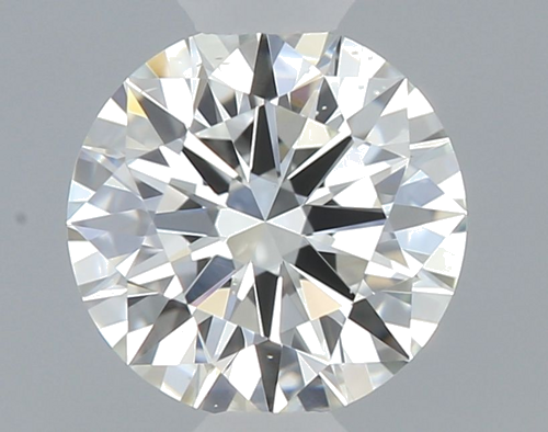 0.5 carat J-SI1 Excellent cut Natūralus Round Deimantas (1)