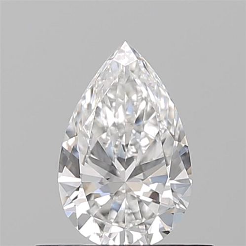 0.5 carat E-VS1 Natūralus Pear Deimantas (1)