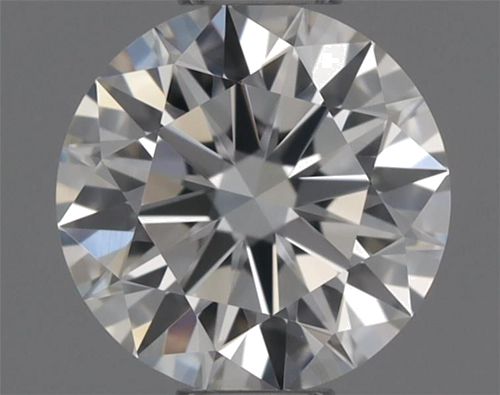 0.37 carat H-VVS1 Excellent cut Natūralus Round Deimantas (1)