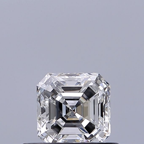0.41 carat F-VVS1 Natūralus Asscher Deimantas (1)