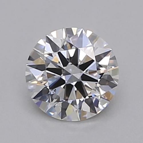 0.33 carat F-SI1 Excellent cut Natūralus Round Deimantas (1)
