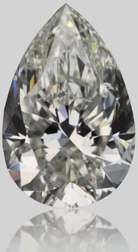 0.41 carat I-SI2 Natūralus Pear Deimantas (1)