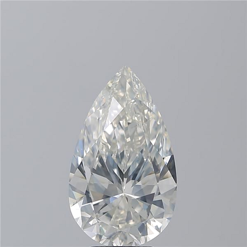 5.01 carat I-SI2 Natūralus Pear Deimantas (1)