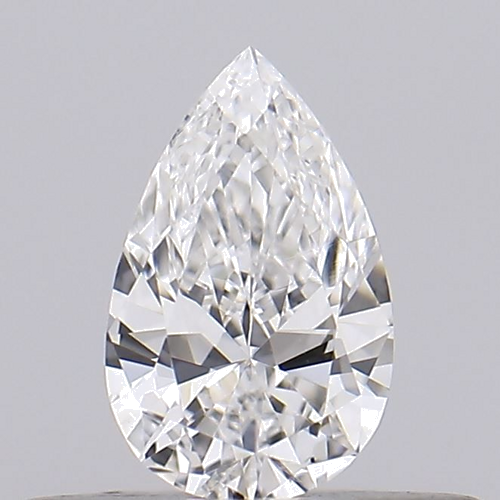 0.21 carat F-VS1 Natūralus Pear Deimantas (1)