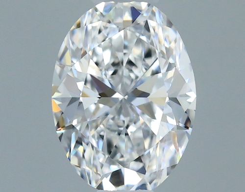 0.4 carat D-VVS2 Natūralus Oval Deimantas (1)