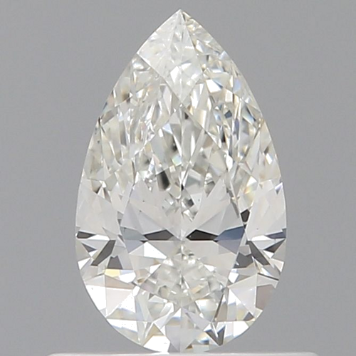 0.5 carat H-VS2 Natūralus Pear Deimantas (1)