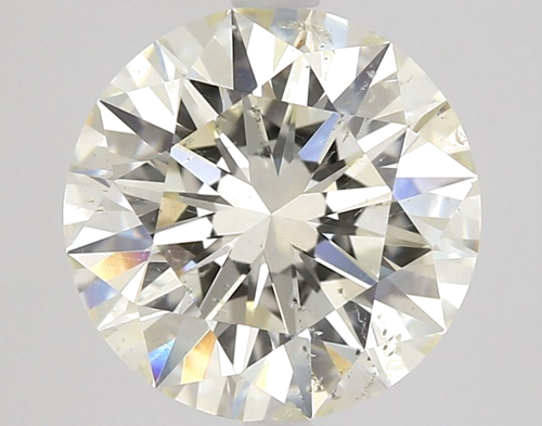 2.18 carat K-SI2 Excellent cut Natūralus Round Deimantas (1)
