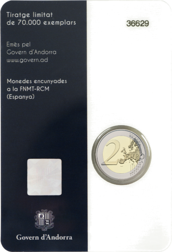 2022 Andorra The Legend of Charlemagne 2 euro BU coin (3)