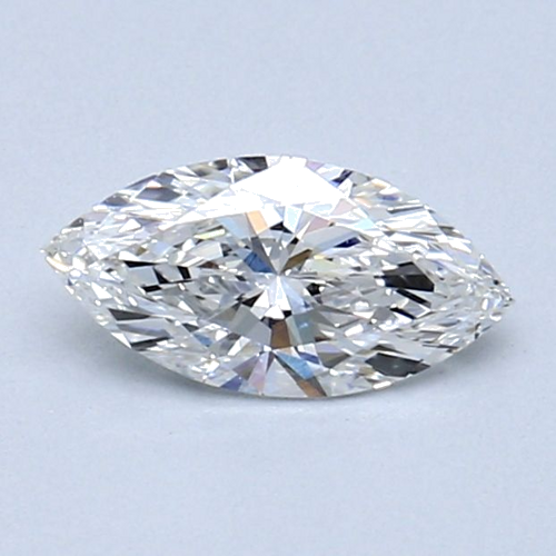 0.5 carat F-VS2 Natūralus Marquise Deimantas (1)
