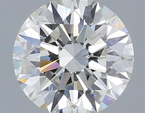 0.43 carat I-VS2 Excellent cut Natūralus Round Deimantas (1)