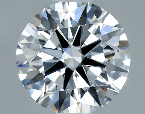 0.55 carat F-VVS2 Excellent cut Natūralus Round Deimantas (1)