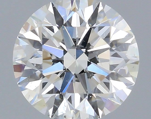 0.5 carat G-SI2 Excellent cut Natūralus Round Deimantas (1)