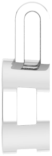 14K White 9 mm Round Pendant Mounting (3)