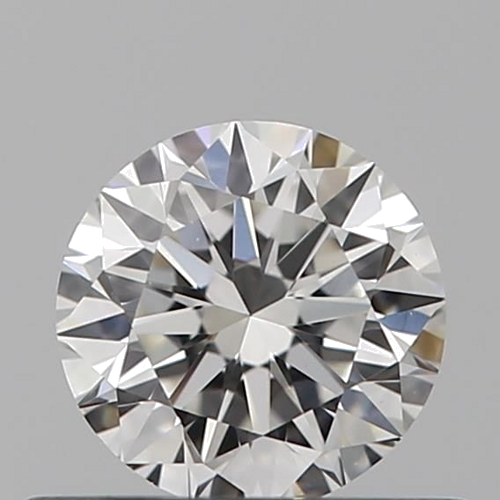 0.41 carat F-VVS2 GD cut Natūralus Round Deimantas (1)