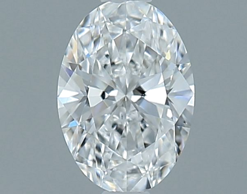 0.5 carat E-VS2 Natūralus Oval Deimantas (1)