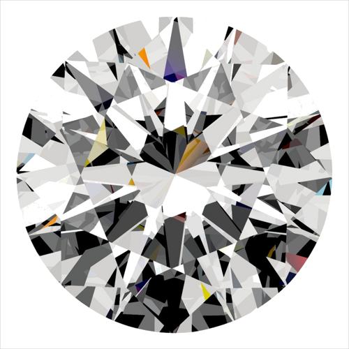 0.31 carat F-VS2 Excellent cut Natūralus Round Deimantas (1)