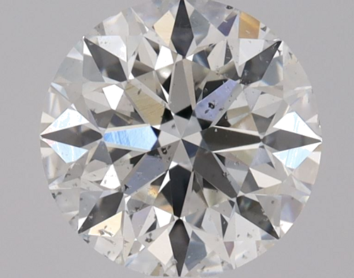 0.9 carat G-SI2 Excellent cut Natūralus Round Deimantas (1)