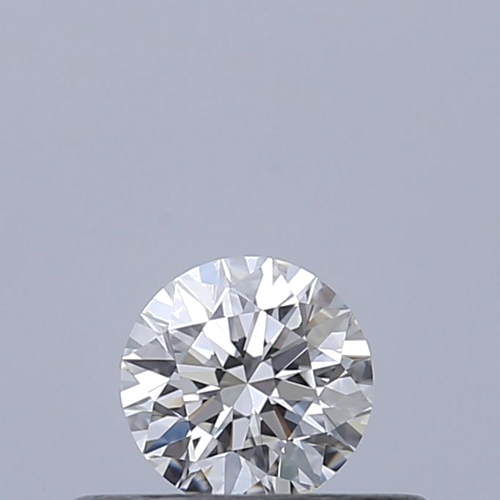 0.21 carat F-VVS1 Excellent cut Natūralus Round Deimantas (1)