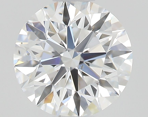 0.56 carat E-SI1 Excellent cut Natūralus Round Deimantas (1)