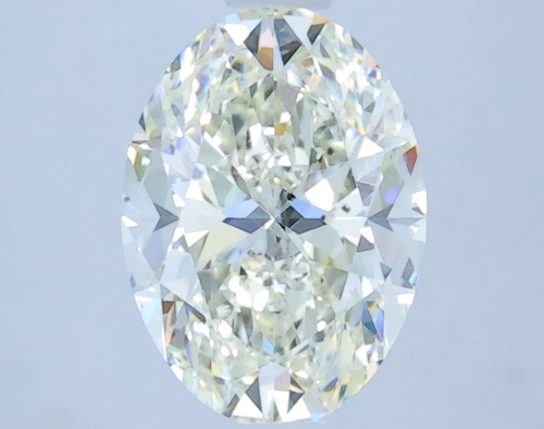 1.07 carat K-SI1 Natūralus Oval Deimantas (1)