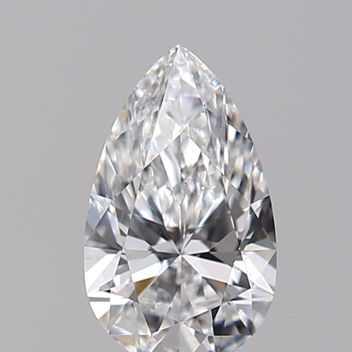 0.49 carat E-VS1 Natūralus Pear Deimantas (1)