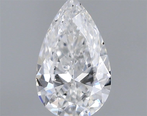 0.41 carat D-SI1 Natūralus Pear Deimantas (1)