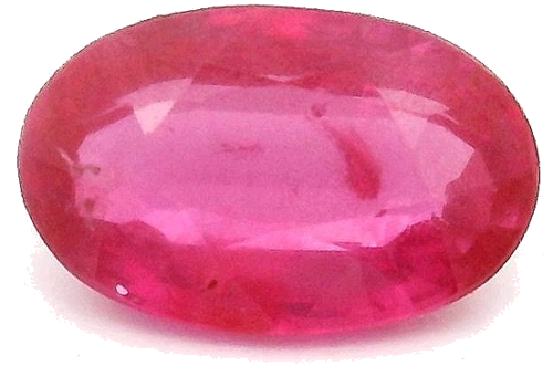0.49 carat RED Oval Rubinas (1)