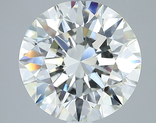 3.01 carat I-VVS1 Excellent cut Natūralus Round Deimantas (1)