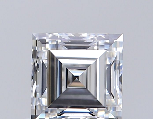 0.54 carat E-VVS2 Natūralus Square Radiant Deimantas (1)