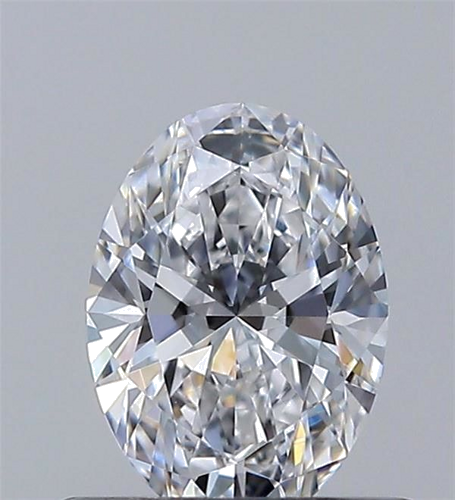 0.52 carat D-VS1 Natūralus Oval Deimantas (1)