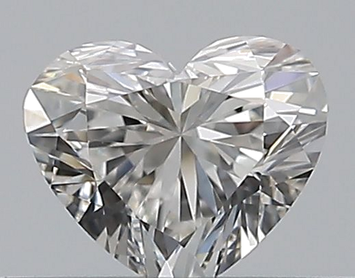 0.35 carat F-VVS1 Natūralus Heart Deimantas (1)