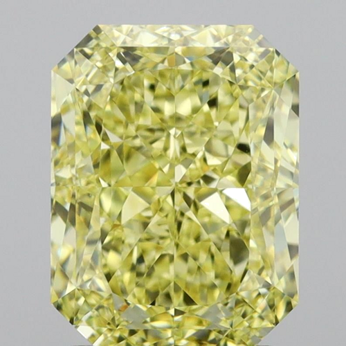 3.06 carat Fancy Yellow-IF Natūralus Radiant Deimantas (1)