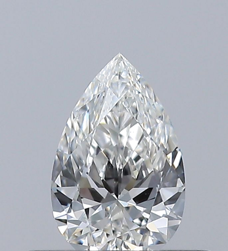 0.3 carat H-VVS2 Natūralus Pear Deimantas (1)