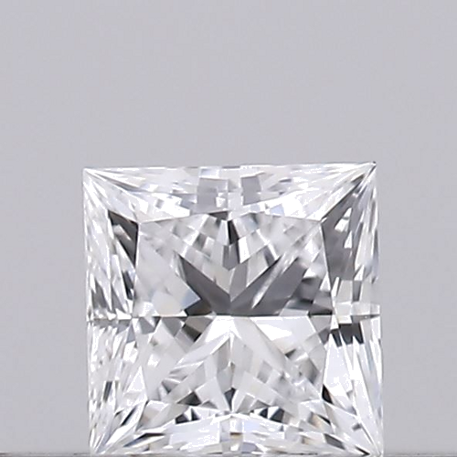 0.15 carat D-VVS2 Natūralus Princess Deimantas (1)