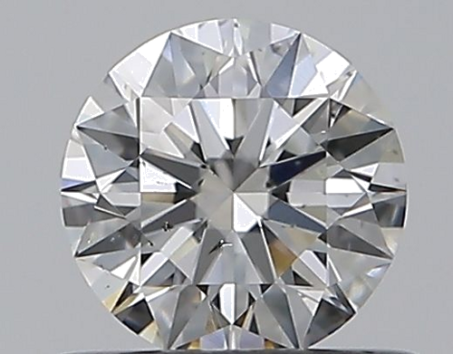 0.5 carat G-SI1 Excellent cut Natūralus Round Deimantas (1)