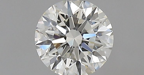0.52 carat J-VVS1 Excellent cut Natūralus Round Deimantas (1)