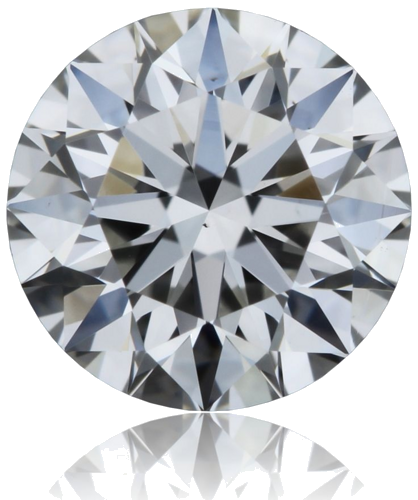 0.53 carat F-VS2 Very Good cut Natūralus Round Deimantas (1)