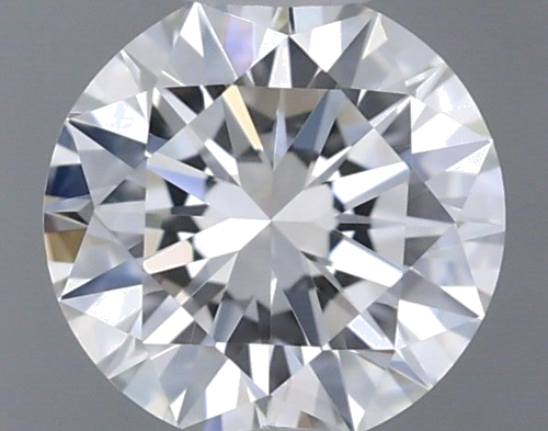 0.45 carat F-VVS2 Excellent cut Natūralus Round Deimantas (1)