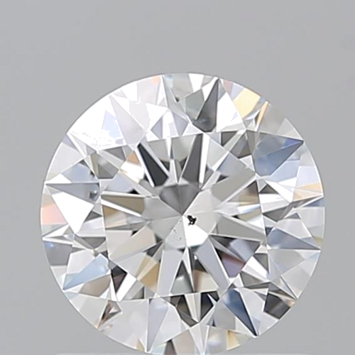 1.01 carat F-SI1 Excellent cut Natūralus Round Deimantas (1)