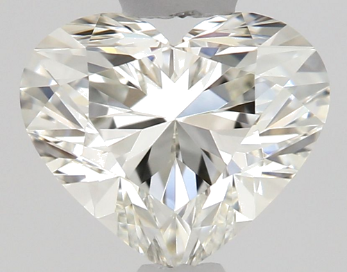 0.62 carat I-VVS1 Natūralus Heart Deimantas (1)