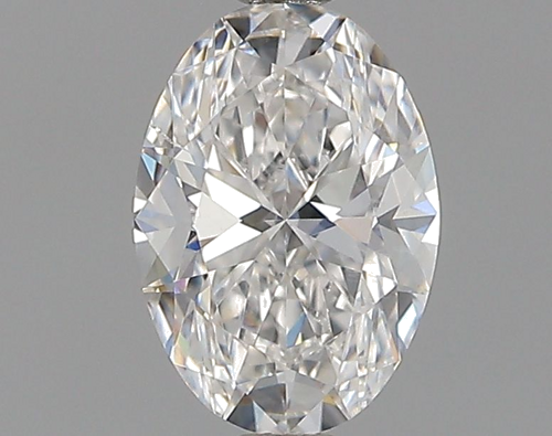 0.51 carat F-SI1 Natūralus Oval Deimantas (1)