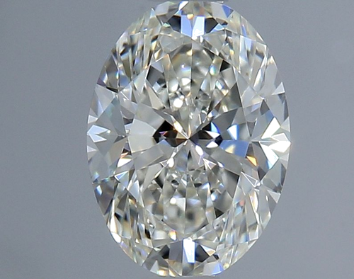 0.71 carat H-IF Natūralus Oval Deimantas (1)