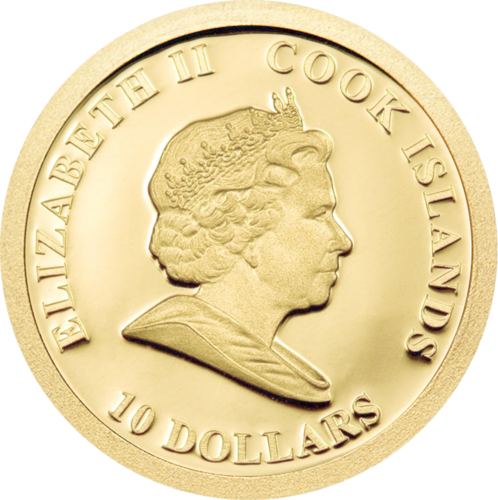 2008 Cook Island Polar Bear $10 Gold Coin (2)