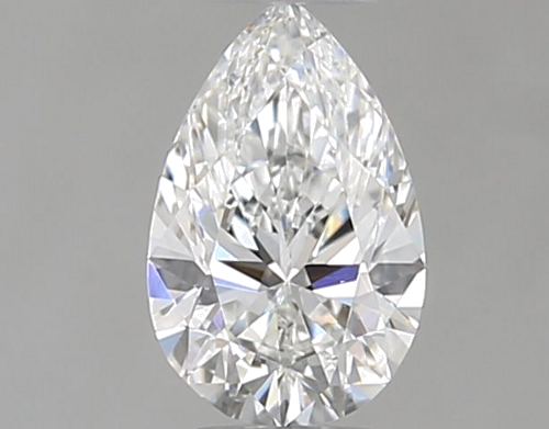 0.29 carat F-IF Natūralus Pear Deimantas (1)