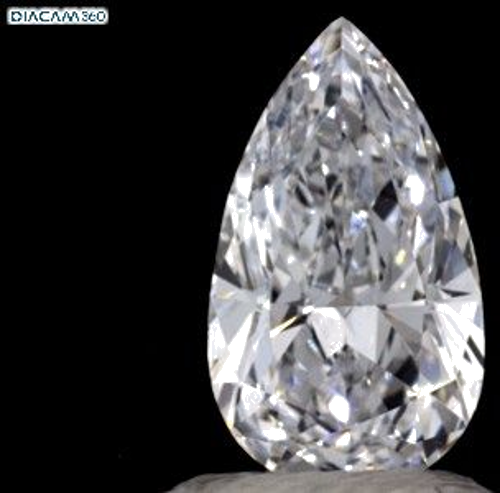 1.19 carat D-IF Natūralus Pear Deimantas (1)