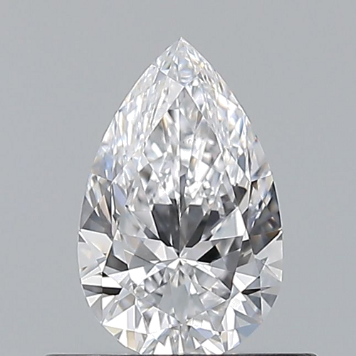 0.5 carat D-VS2 Natūralus Pear Deimantas (1)