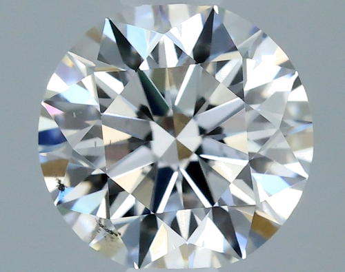 0.5 carat F-SI1 Excellent cut Natūralus Round Deimantas (1)